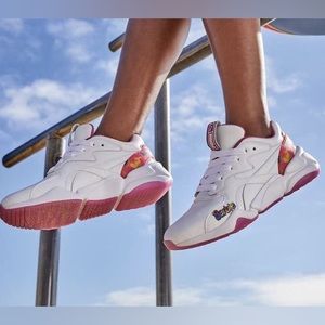 NEW CONDITION Puma x Barbie Nova Flash Sneakers